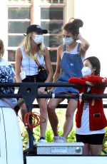 MARGARET QUALLEY, CARA DELEVINGNE and KAIA GERBER at a Protest Rally in Los Angeles 07/15/2020