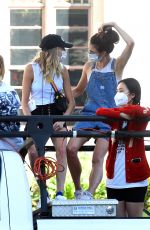 MARGARET QUALLEY, CARA DELEVINGNE and KAIA GERBER at a Protest Rally in Los Angeles 07/15/2020