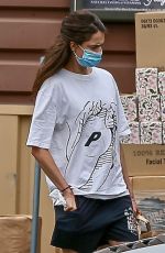 MARGARET QUALLEY Out Shopping in Los Angeles 07/01/2020
