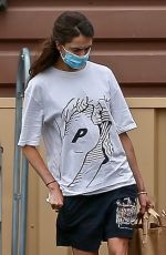 MARGARET QUALLEY Out Shopping in Los Angeles 07/01/2020