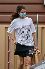 MARGARET QUALLEY Out Shopping in Los Angeles 07/01/2020