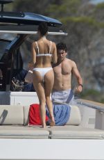 MARIA PEDRAZA in Bikini at a Yacht in Italy 07/18/2020