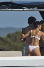 MARIA PEDRAZA in Bikini at a Yacht in Italy 07/18/2020