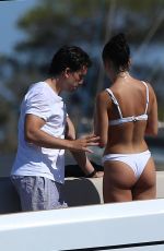 MARIA PEDRAZA in Bikini at a Yacht in Italy 07/18/2020