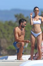 MARIA PEDRAZA in Bikini at a Yacht in Italy 07/18/2020