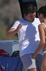 MARIA PEDRAZA in Bikini at a Yacht in Italy 07/18/2020