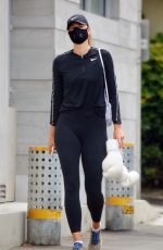 MARIA SHARAPOVA Workout at a Beach in Los Angeles 07/29/2020