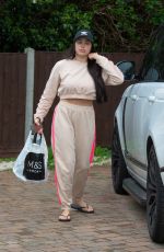 MARNIE SIMPSON Arrives at Her Home in Bedfordshire 07/06/2020