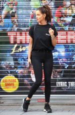 MAURA HIGGINS Out at Leicester Square in London 07/22/2020