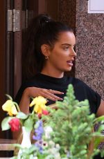 MAURA HIGGINS Out at Leicester Square in London 07/22/2020