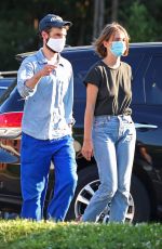 MAYA HAWKE and Tom Sturridge Out Shopping in New York 07/23/2020