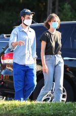 MAYA HAWKE and Tom Sturridge Out Shopping in New York 07/23/2020
