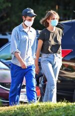 MAYA HAWKE and Tom Sturridge Out Shopping in New York 07/23/2020