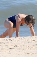 MAYA HAWKE in Swimsuit at a Beach in The Hamptons 07/23/2020