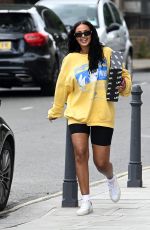 MAYA JAMA Arrives at a Studios in London 07/11/2020