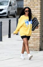 MAYA JAMA Arrives at a Studios in London 07/11/2020