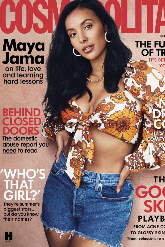 MAYA JAMA in Cosmopolitan Magazine, UK September 2020