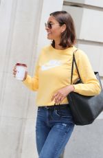 MELANIE SYKES Arrives at BBC Studios in London 07/18/2020