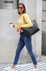 MELANIE SYKES Arrives at BBC Studios in London 07/18/2020