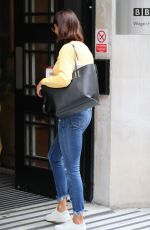 MELANIE SYKES Arrives at BBC Studios in London 07/18/2020