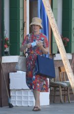 MELISSA GEORGA on Vacation in Burano 07/29/2020