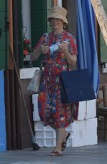 MELISSA GEORGA on Vacation in Burano 07/29/2020
