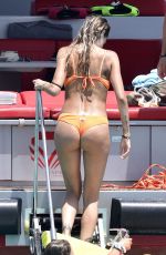 MELISSA SATTA in Bikini at a Yacht in Sardinia 06/28/2020