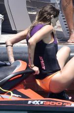 MELISSA SATTA in Bikini at a Yacht in Sardinia 06/28/2020