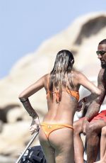 MELISSA SATTA in Bikini at a Yacht in Sardinia 06/28/2020