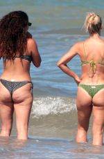 MICHELLE HUNZIKER in Bikini in Milano Marittima 07/04/2020