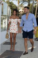 MICHELLE KEEGAN, JESSICA WRIGHT and SADIE STUART Out in Marbella 07/17/2020