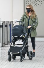 MILLIA MACKINTOSH Leaves a Train Station in London 07/07/2020