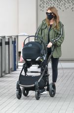 MILLIA MACKINTOSH Leaves a Train Station in London 07/07/2020