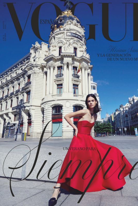 MIRIAM SANCHEZ in Vogue Magazine, Spain August 2020