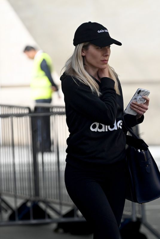 MOLLIE KING Leaves BBC Radio One in London 07/05/2020