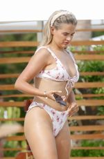 MOLLY MAE HAGUE in Bikini at a Pool 07/14/2020