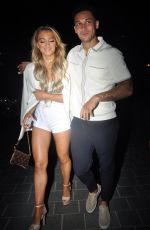 MOLLY SMITH and Callum Jones at Dakota Restaurant in Manchester 07/11/2020