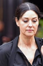 MONICA BELLUCCI Out for Lunch in Paris 07/16/2020