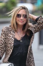 MYLEENE KLASS Arrives at Global Radio in London 07/09/2020