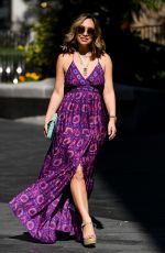 MYLEENE KLASS Arrives at Global Radio Studios in London 07/21/2020