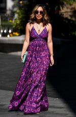 MYLEENE KLASS Arrives at Global Radio Studios in London 07/21/2020
