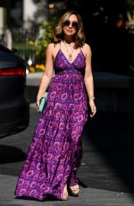 MYLEENE KLASS Arrives at Global Radio Studios in London 07/21/2020