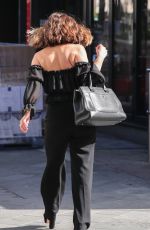MYLEENE KLASS Arrives at Global Studios at Leicester Square in London 07/17/2020