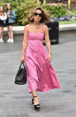 MYLEENE KLASS Arrives at Global Studios in London 07/23/2020