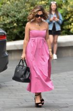 MYLEENE KLASS Arrives at Global Studios in London 07/23/2020