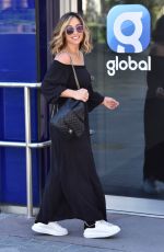 MYLEENE KLASS Arrives at Global Studios in London 07/29/2020