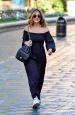 MYLEENE KLASS Arrives at Global Studios in London 07/29/2020
