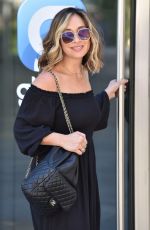 MYLEENE KLASS Arrives at Global Studios in London 07/29/2020