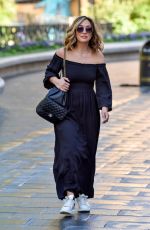 MYLEENE KLASS Arrives at Global Studios in London 07/29/2020