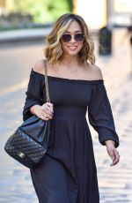 MYLEENE KLASS Arrives at Global Studios in London 07/29/2020